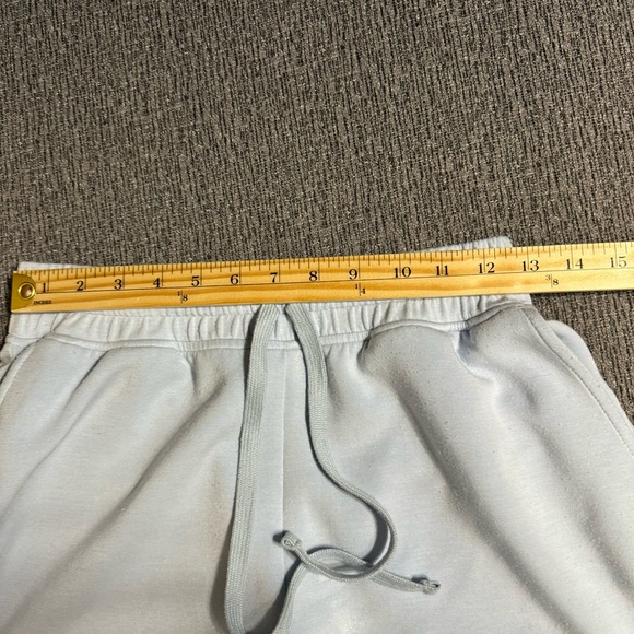 Rae Mode Scuba Tulip Shorts in Soft Blue - Picture 11 of 16